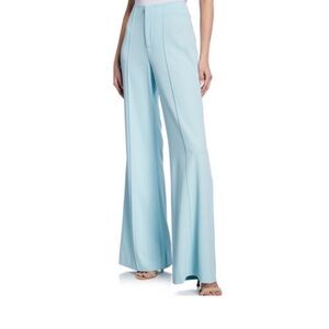 Alice + Olivia Sky Blue Wide-Leg Trousers